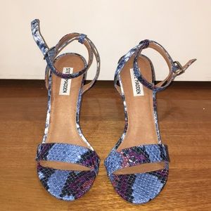 Never Worn Steve Madden Crocodile/Snake Heels